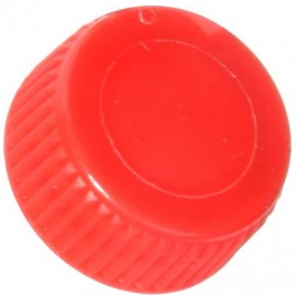 Bio Plas 4218R Screw Cap with O-Ring for Microcentrifuge Tubes, Red, (Pack of 1000)-
