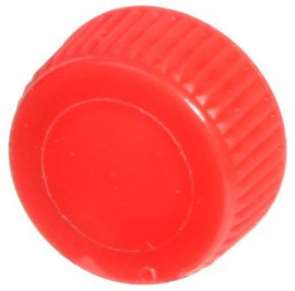 Bio Plas 4218RSB Screw Cap for Microcentrifuge Tubes, Sterile, Red, (Pack of 1000)-