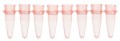 Bio Plas 5010-2 Thin Wall Micro Tube, 8 Tubes/Strip, 0.2mL, Red, (Pack of 125)-