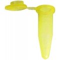 Bio Plas 5045-3 Thin Wall Micro Tube with attached Cap, 0.2mL, Yellow, (Pack of 1000)-