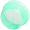 Bio Plas 6715 Uni to Flex Safety Caps for 16mm Blood Collecting &amp; Culture Tubes, Green, (Pack of 1000)-