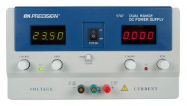 B&amp;K 1747 Dual Range DC Power Supply, 0 to 60 V, 0 to 5/0 to 10 A-