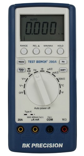 B&amp;K Precision 390A Test Bench Digital Multimeter, manual/auto ranging-