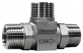 Blancett 1100 Explosion-Proof Turbine Flow Meter for hazardous locations, 3 to 30 gpm, 1&amp;quot; male NPT-