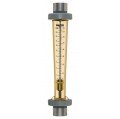 Blue-White F-451001LHN-24 Standard Series Non-Shielded Flowmeter with 316 SS Guide Rod, 1 to 10GPM, 1-1/2in-