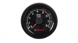 Bosch CP7906 Super Tach II Tachometer, 2-5/8", black dial face-