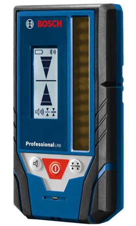 Bosch LR 8 R&amp;eacute;cepteur de laser &amp;agrave; lignes, 50.29 m-