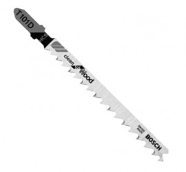 Bosch T101D Lame de scie sauteuse &amp;agrave; tige en T, 101.6 mm, 6 TPI-