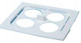 Branson 100-032-518 Beaker Positioning Cover, 2 x 0.15 gal (600 ml)-