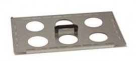 Branson CPN-246-014 Beaker Positioning Cover, Stainless Steel, 6 x 0.15 gal (600 ml)-