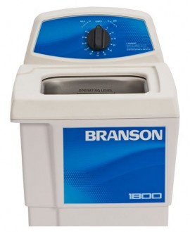 Branson M1800 Bransonic Ultrasonic Bath with mechanical timer, 0.5 gal, 120 V-