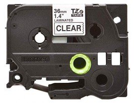 Brother TZE161G Black on Clear Tape for the P-Touch, 1.4&amp;quot; x 26.25&#039;-