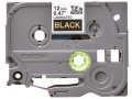 Brother TZE334G Gold on Black Tape for the P-Touch, 0.47&amp;quot; x 26.25&#039;-