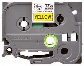 Brother TZES651G Black on Yellow Tape with extra strength adhesive, 0.94&amp;quot; x 26.25'-