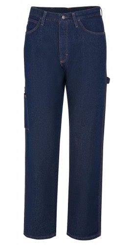 Bulwark PEJ8 Men&#039;s Heavyweight Excel FR Denim Dungaree, blue denim, 34/34-