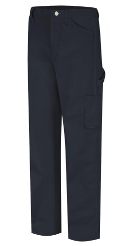 Bulwark PLJ8 Men&#039;s Midweight FR Dungaree, navy duck, 36/32-
