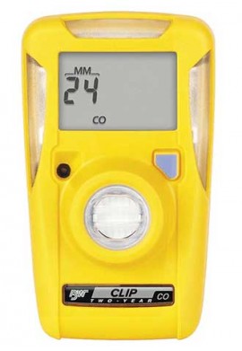 BW Clip D&amp;eacute;tecteur O&lt;sub&gt;2&lt;/sub&gt; s&amp;eacute;rie de gaz unique,  0 &amp;agrave; 100 ppm, 2 ans-