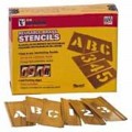 C. H. Hanson 10074 Brass Stamping Set, 4", 45-piece-