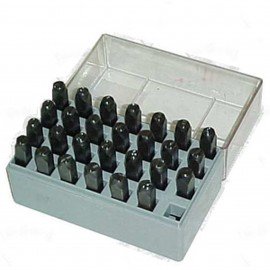 C. H. Hanson 21251 Jeu de poin&amp;ccedil;ons alphab&amp;eacute;tiques, 15.88 mm-