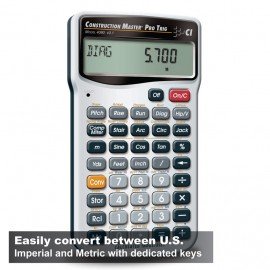 Calculated Industries 4080 Master Pro Trig Construction Math Calculator-