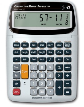Calculated Industries 44080 Calculatrice de construction de bureau-