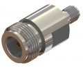Cal Test Electronics CT3322A N Female to SMA Female Adapter, 50 ohm, 18 GHz-