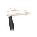 Cal Test Electronics CT3884-9 Magnetic Connector with 0.2&amp;quot; right-angle sheathed banana jack, 0.39&amp;quot;, white-