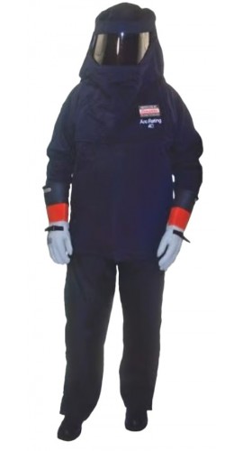 Cementex Feature S&amp;eacute;rie Ensemble de sac de sport avec combinaison et ensemble de gants isolants en caoutchouc de classe 00, XL, 12 cal/cm&amp;sup2;-