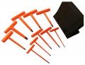 Cementex HKS-10T120 6&amp;quot; T-Handle Hex Wrench Set, Set of 10-