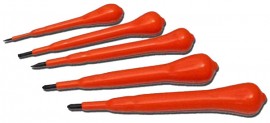 Cementex TR-5CSD Ensemble de tournevis composites, lot de 5-