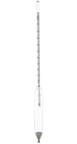 Chase 1912 Specific Gravity Hydrometer, light liquids, 0.900 to 1.000 mm-