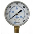Chem Oil 101D-204E Pressure Gauge, 0 to 100 psi, lower mount-