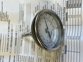 Wika TG53 .3Z Thermom&amp;egrave;tre bim&amp;eacute;tallique, -40&amp;deg;C ... 48.89&amp;deg;C, prix de liquidation-