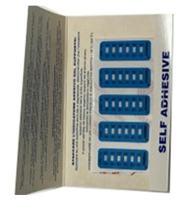 Dwyer KS-0205 Horizontal Temperature Label (270 to 320&amp;deg;F/132 to 160&amp;deg;C) with 6 levels, Clearance Pricing-