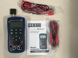 REED R2810 Thermocouple Calibrator, Clearance Pricing-