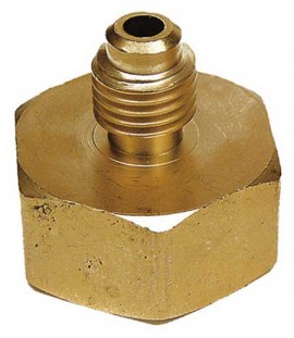CPS AD41 Tank Adapter, 3/4in-14 x 1/4in SAE Male, 125lbs-