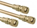 CPS AV4410B Copper Tube Extension Valves, 5/16in (1/2in-20) ACCESS, 1/4in OD x 3/16in ID, 100-Pack-