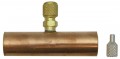 CPS AVCT12 T&amp;eacute; en tube de cuivre, 6.35 mm SAE x 19.05 mm diam. ext.-