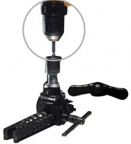 CPS BFT850D BlackMax Imperial Eccentric Flaring Tool with Drill Attachment, R-410A, 7 Holes-