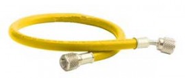 CPS HP5Y Premium Hose with 45&amp;deg; Ball Valve, 1/4in, Yellow-