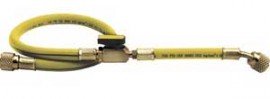 CPS HP5YL Premium In-Line Ball Valve Hose, 1/4in, Yellow-