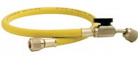 CPS HP6YE Premium Hose with 45&amp;deg; Ball Valve, 6ft, Yellow-