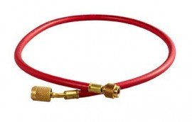 CPS HS3RA Standard Charging Hose with Anti-Blowback Valve, 3ft, Red-