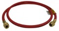 CPS HS5R Standard Refrigerant Charging Hose, 5ft, Red-