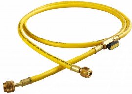 CPS HS6YL Standard Charging In-Line Ball Valve Hose, 6ft, Yellow-