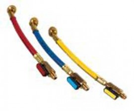 CPS HT1YE Ball Valve Hose Extension, 12in, Yellow-