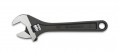 Crescent AT26VS Adjustable Black Oxide Wrench, 6", SAE/Metric-