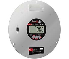 AMETEK Crystal WT Series Panel Mount Digital Pressure Gauge-