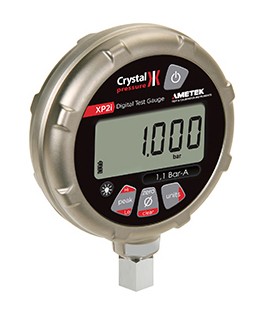 AMETEK Crystal XP2i Manom&amp;egrave;tre num&amp;eacute;rique avec enregistrement des donn&amp;eacute;es, 0 &amp;agrave; 500 psiA, cadran 114.3 mm, fond femelle CPF, boîtier en aluminium coulé-