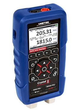 AMETEK Crystal HPC41 Pressure Calibrator with the AHX system A, single sensor, 0 to 300 psi-